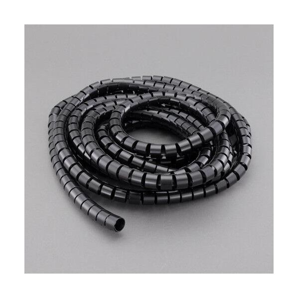 エスコ(esco) 15mmx5m スリットチューブ(黒) EA944BX-122 1本