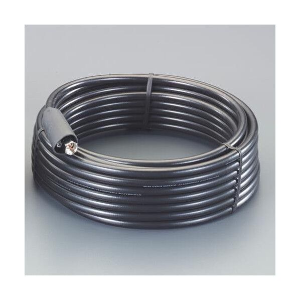 ※法人専用品※エスコ テレビ配線ケーブル(S5CFBAL/プラグ付/10m) EA940PL-116 1巻...