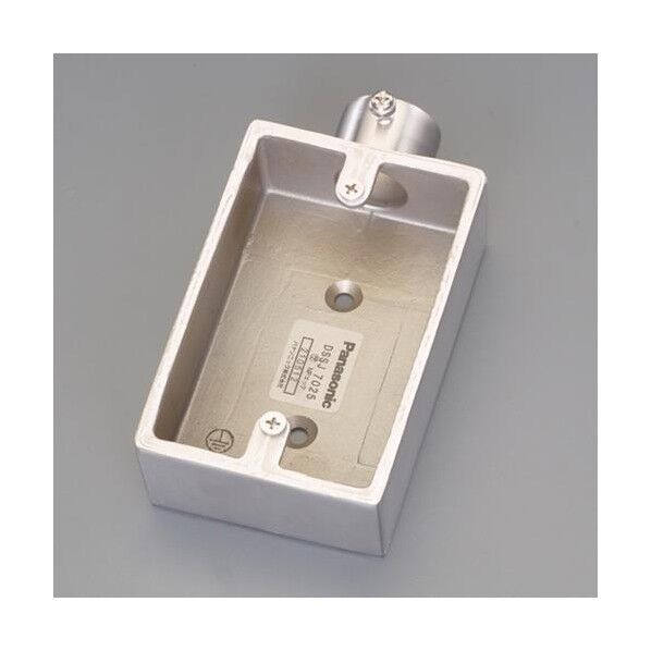 ※法人専用品※エスコ E25 [ステンレス製]ねじ無し露出スイッチボックス(1個用 EA940CS-837 1個...