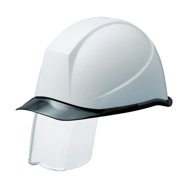 PC製ヘルメットスライダー面付透明バイザー