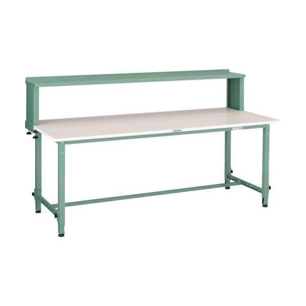 RAEM型軽量高さ調節式作業台(上棚付)