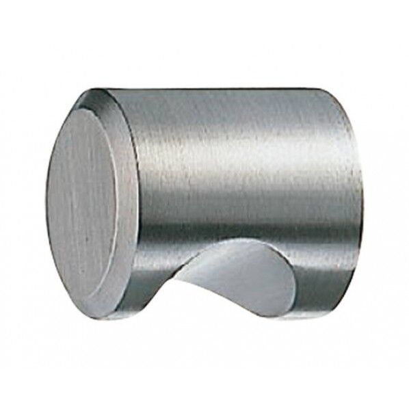 ステン面取円筒ツマミ ヘアライン 25 ST-14 1個