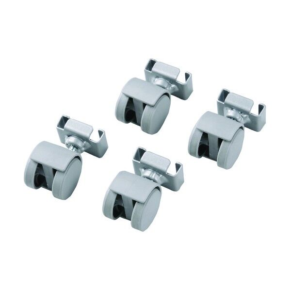 パーティション用簡易キャスター