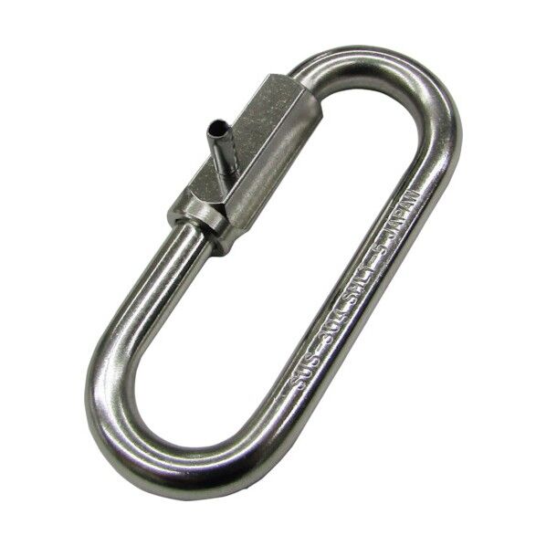 ステンレス ピン止め口広リングキャッチ 線径9mm長さ84mm SHLT-9 1点