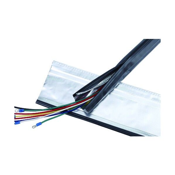 電磁波ノイズ対策結束チューブ ジッパータイプ