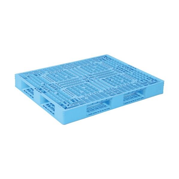 プラスチックパレット 816329 D4-1114-2青