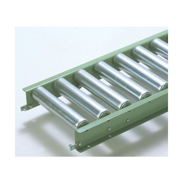 スチール製ローラーコンベヤR6023型1500LX200WX100P R6023X1500L200W100P 1点