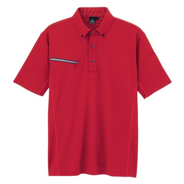 半袖ボタンダウンポロシャツ(男女兼用)