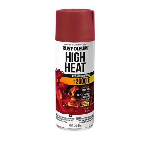 MH21002 高耐熱ペイントフラットレッド 312g