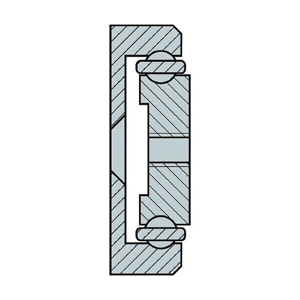 アルミ合金製 スライドレールCBL-D402