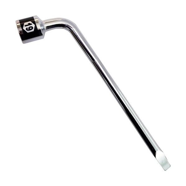 KDR L型ボックスレンチ タイヤレバー付(フルポリッシュ)19mm LBS-19 1点