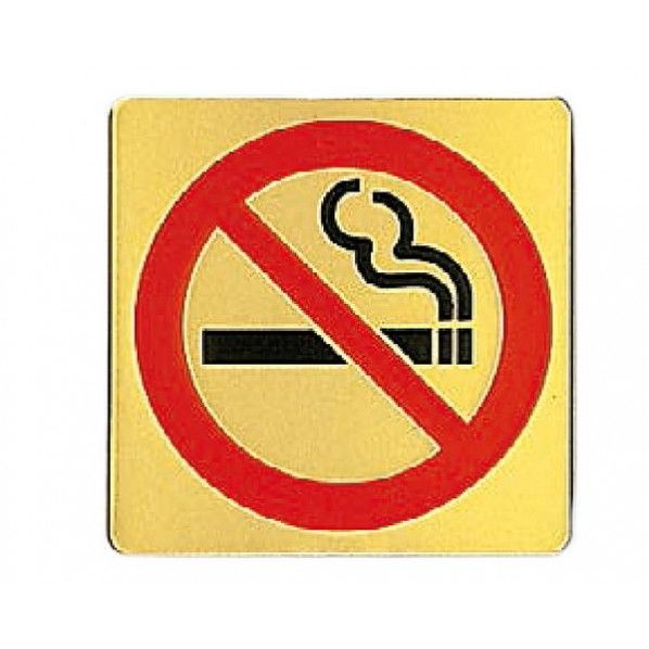 サインプレート ゴールド 60角×1mm NB-2-6 1枚