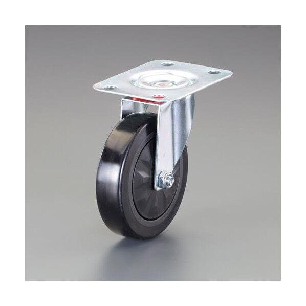 エスコ 自在金具キャスター(EA520BK-2用) 125mm EA520BK-202A 1