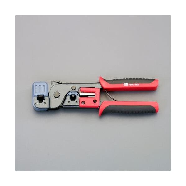 ※法人専用品※エスコ 4P.8P 圧着ペンチ(モジュラー端子用) EA538DE-61 1丁
