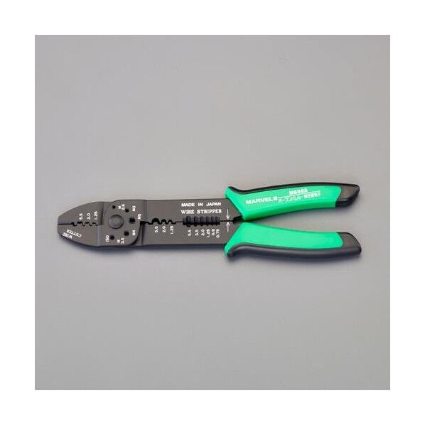 ※法人専用品※エスコ 1.25-5.5mm2 圧着ペンチ(オープンバレル端子用) EA538JV-6A 1丁