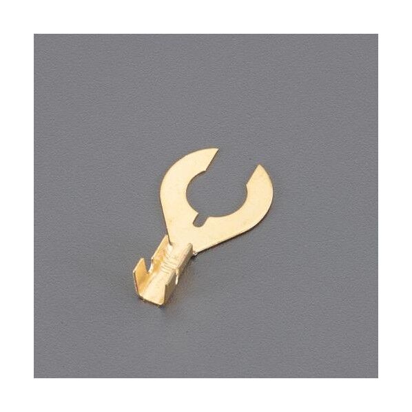 0.50-2.00mm2/ 6mm クワ形端子(薄型/100個) EA538RB-53 1袋