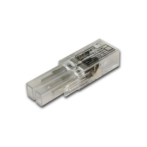 エスコ(esco) 差込形電線コネクター(VVF2心用/雄/20個) EA538PE-13 1箱