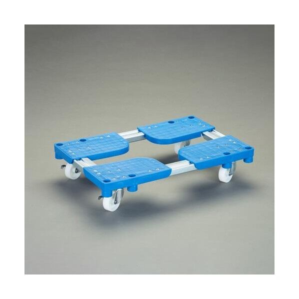 ※法人専用品※エスコ 330-430x530-630mm/200kg ドーリー(樹脂製フラット EA520AR-61 1台