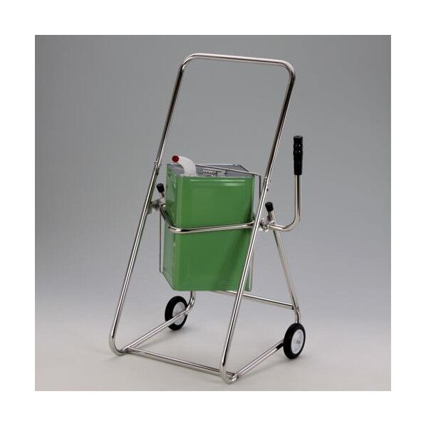エスコ(esco) 18L 角缶用スタンド(ステンレス製/キャスター付) EA520W-56 1台