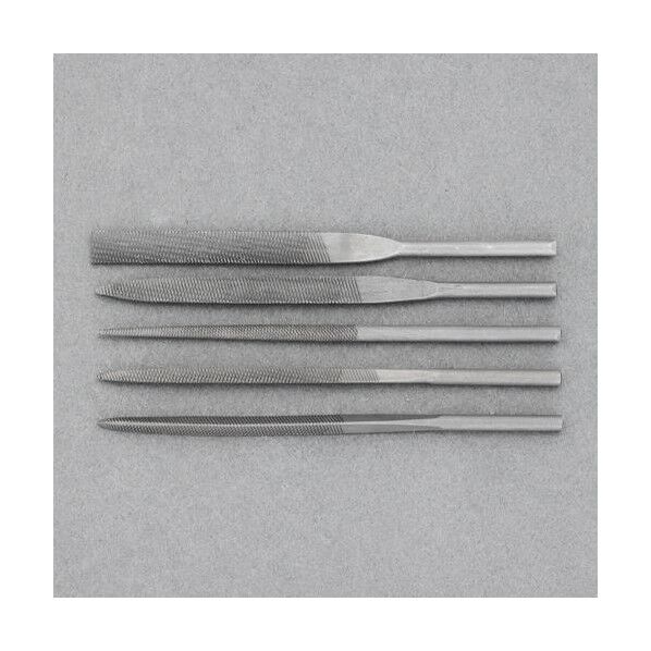 φ3x 85mm やすり(5種・5本組/荒目) EA521TF-200 1ST