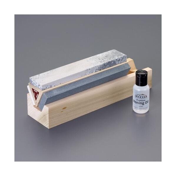 254x41x13mm 三面油砥石セット(粗･中･細目) EA522AH-13 1組