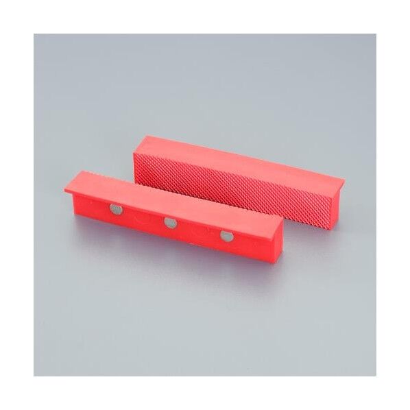 ※法人専用品※エスコ 156x25mm バイス口金(ラバー製/マグネット付/2個) EA525XS-6 1組