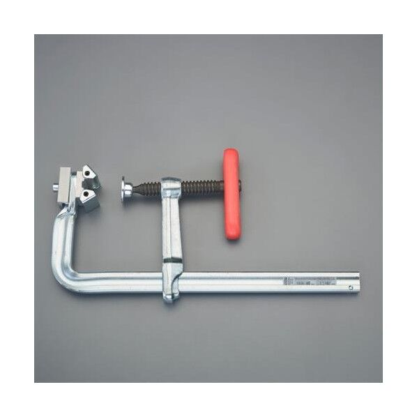 ※法人専用品※エスコ 0- 300mm/120mm L型クランプ(グリップ付) EA526B-48 1個...