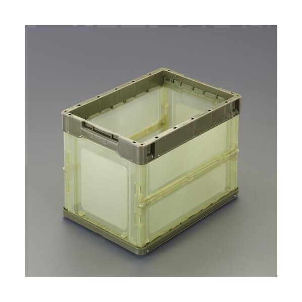 366x264x272mm/20.0L コンテナ(透明OD/薄型/5コ) EA506AA-29E 1個