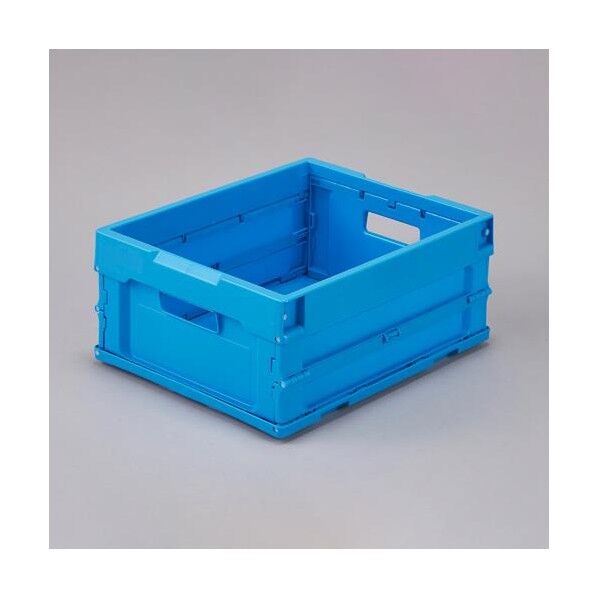 380x305x169mm/15.1L 折畳コンテナ(青)