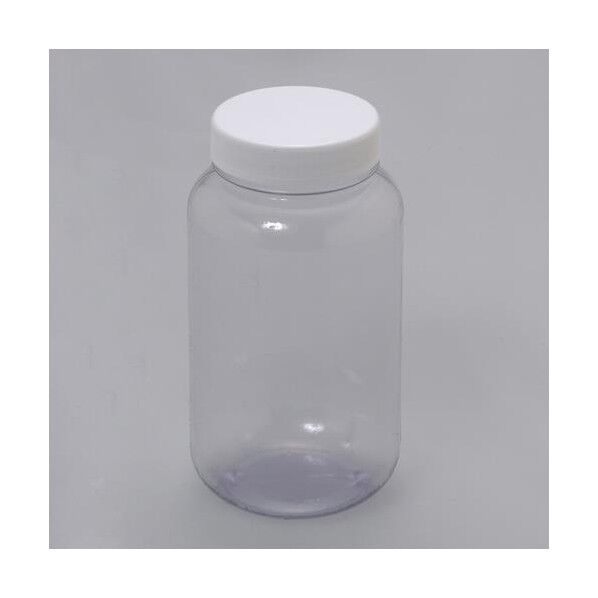 φ91.5x180mm/1000ml 広口ポリ容器(クリアー) EA508AF-49 1個