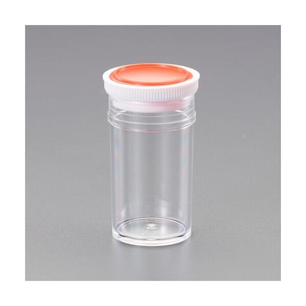 φ20.0x43.5mm/ 5mlポリ容器(押込フタ式/10個
