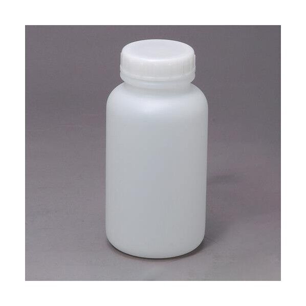 φ145x300mm/ 3.0L 広口ポリ容器(中蓋付) EA508AJ-10 1個