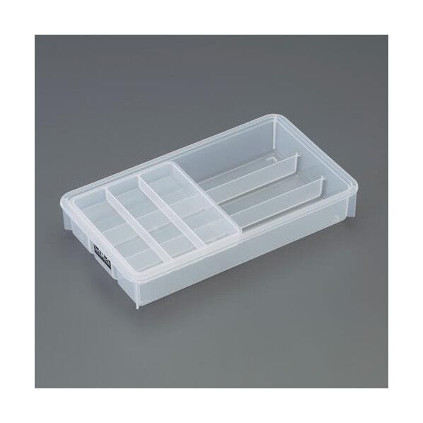 ※法人専用品※エスコ 315x182x56mm 整理用トレー(2段/ポリプロピレン) EA508FC-57 1個