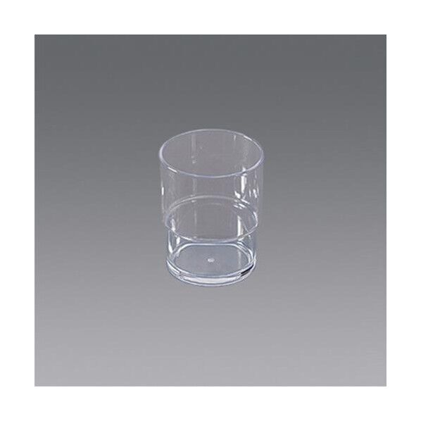 φ68x 82mm/210ml スタッキングカップ(クリア/ポリカ)