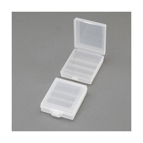 55x69x18mm 電池ケース(単3用/クリア/2個)