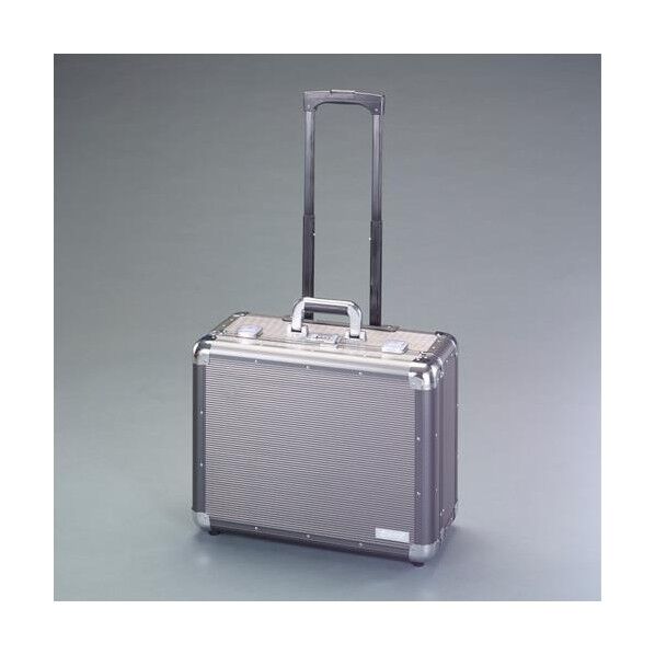 エスコ(esco) 490x420x230mm アルミケース(キャスター付) EA502AS 1台...