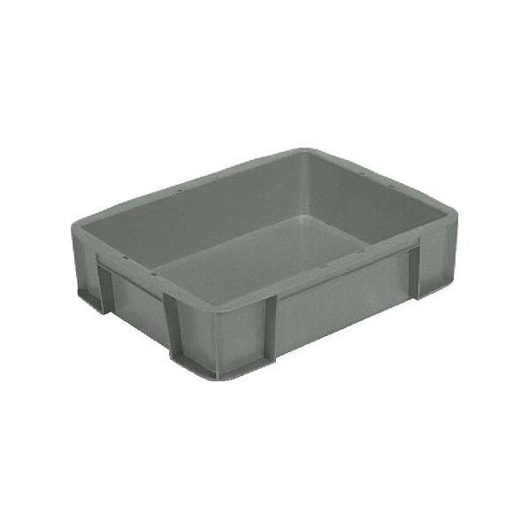 469x369x114mm/14.3L コンテナ(ライトグレー)