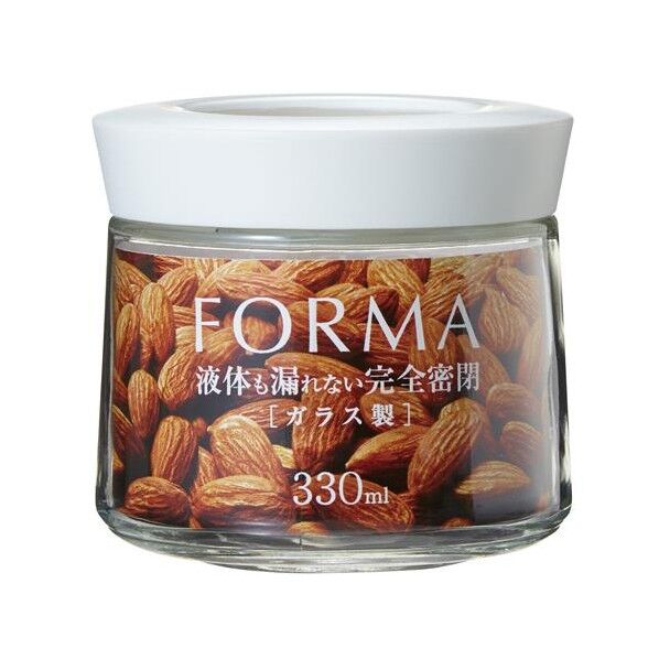 φ 90x 85mm/ 330ml ガラス容器(パッキン付)