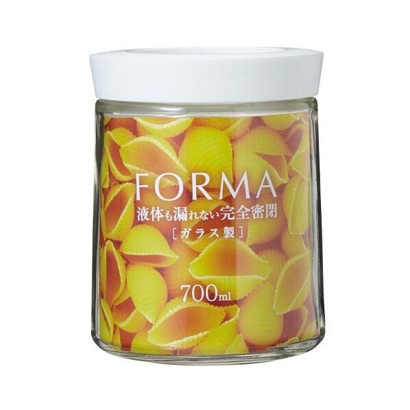 φ100x132mm/ 700ml ガラス容器(パッキン付)
