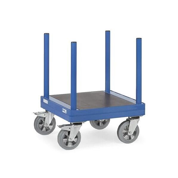 700x700mm/1500kg 運搬車(長尺用/ブレーキ付)