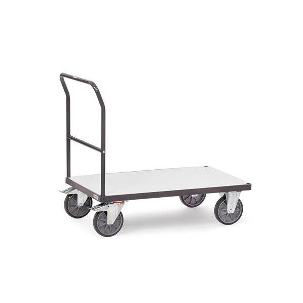 850x500mm/500kg 運搬車(ESD/後自在ブレーキ付