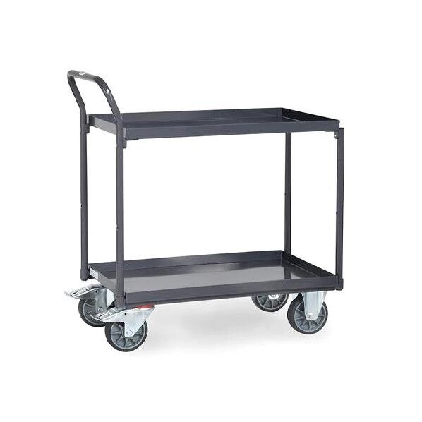 850x500mm/400kg 運搬車(ESD/二段/ブレーキ付