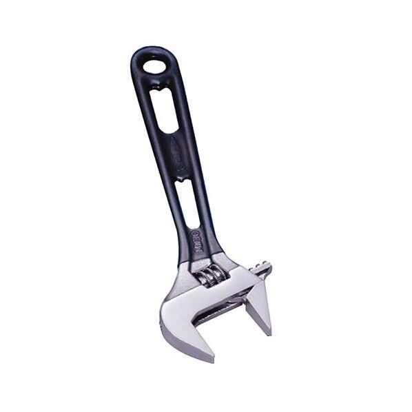 30mm/200mm モンキーレンチ(広口/軽量/グリップ付)