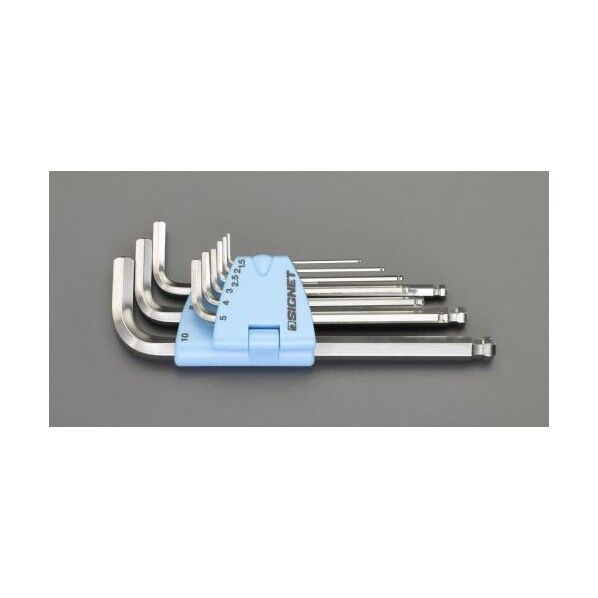 1.5- 10mm/9本組 [Ball Hex]キーレンチ