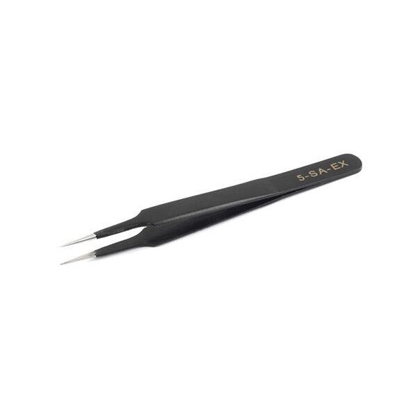 エスコ(esco) 0.20x110mm/ 5 精密用ピンセット(ステンレス製) EA595AK-164 1個