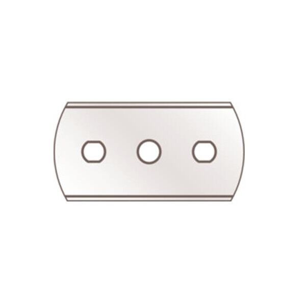 ※法人専用品※エスコ 43x22x0.2mm シートカッター替刃(10枚) EA589CS-42 1PK