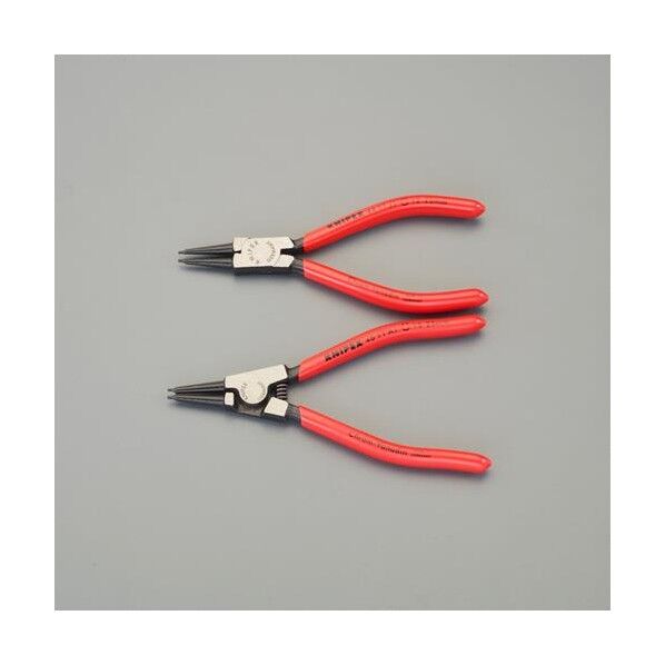 2本組 スナップリングプライヤー(軸.穴用/ツールロール付) EA590-31 1ST