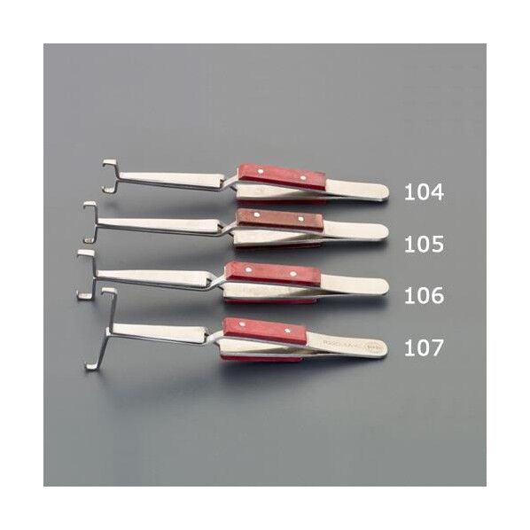 145mm/R29D 逆作用ピンセット(ステンレス製) EA595AK-104 1個