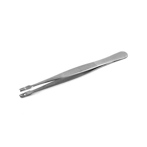 エスコ(esco) 120mm/ 571 精密用ピンセット(ステンレス製) EA595AK-138 1個