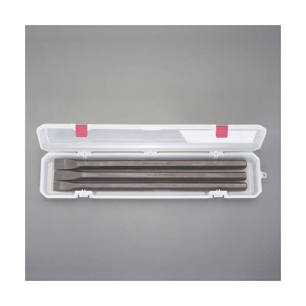 エスコ(esco) 3本組 超ロング平タガネセット EA572MD 1ST...